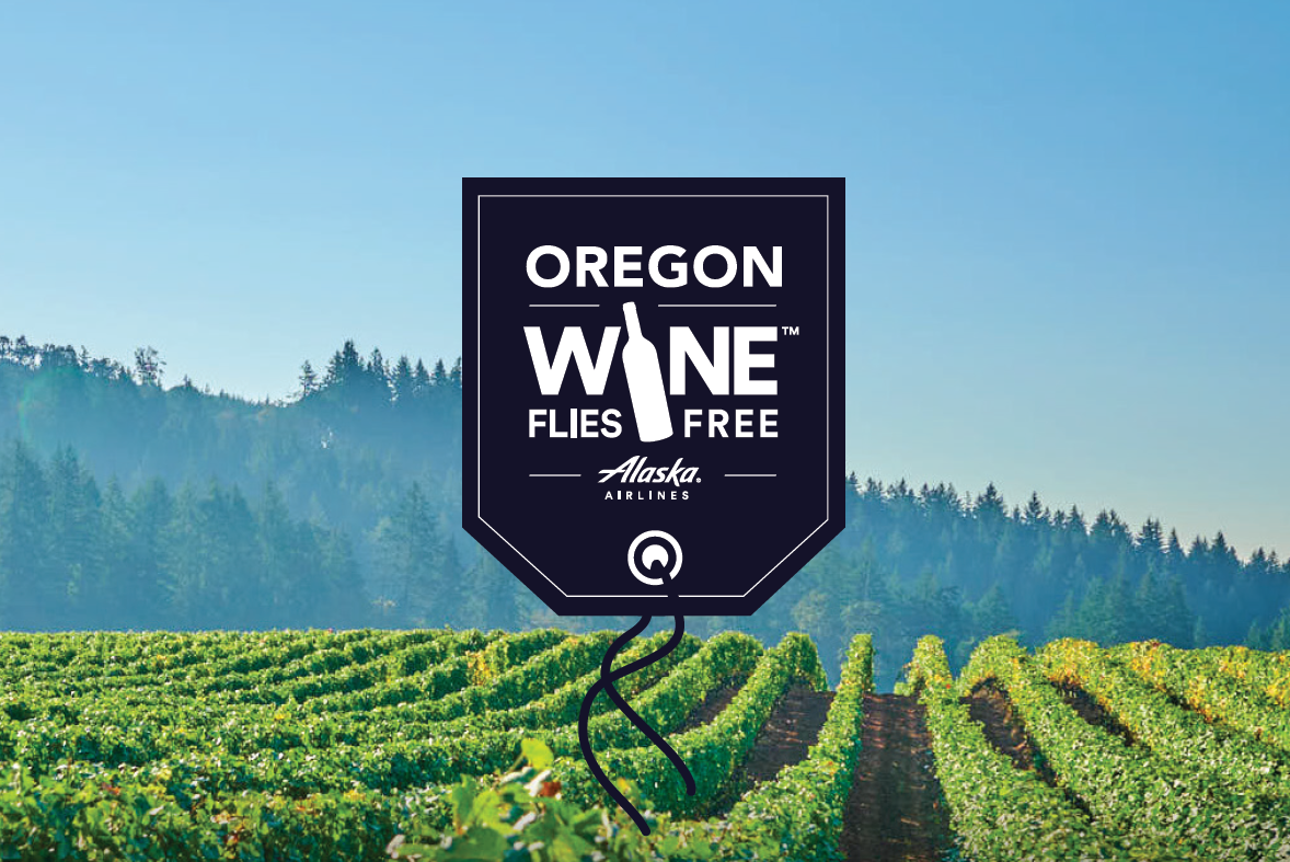 Oregon Wine Flies Free